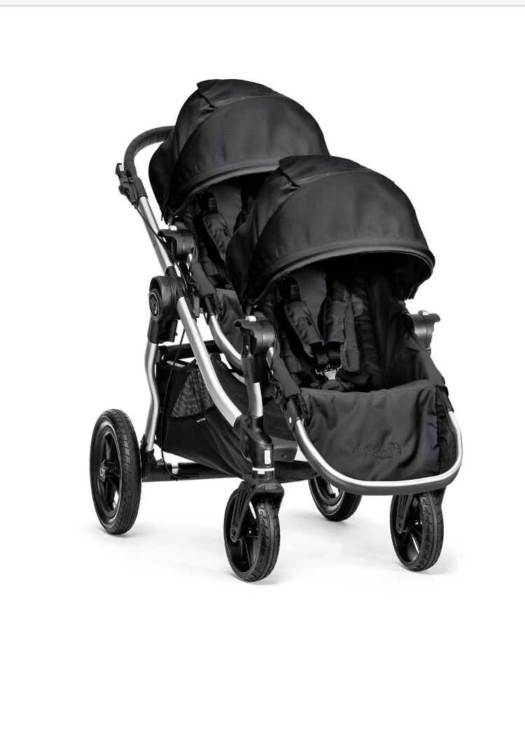 Baby Jogger City Select Double Stroller - Onyx