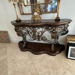 Marge Carson Console- Measures 74*23*49 - Originally $4100.    Asking $699