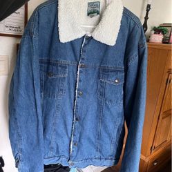 Jean Sherpa Jacket
