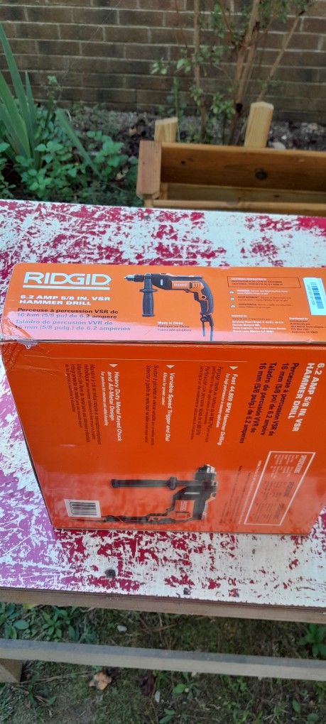 Ridgid Hammer Drill.  