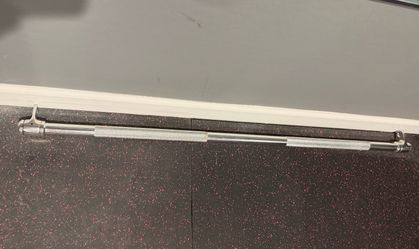Heavy-Duty Straight Cable Bar Attachment – Gym Cable Machine Handle