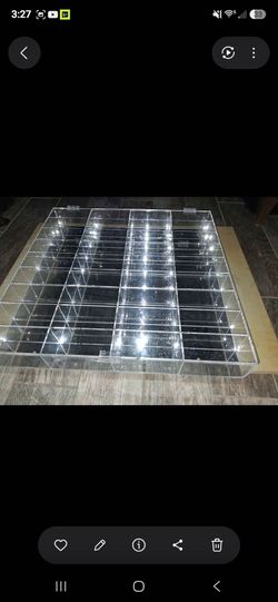 Clear Acrylic Toy Car Display Case