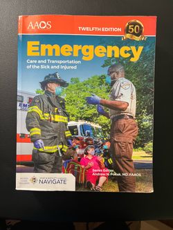 Emergency Care and Transportation of the Sick and Injured - Used