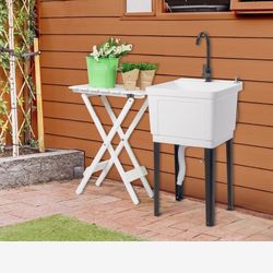 Brand new utility sink with faucet for $90