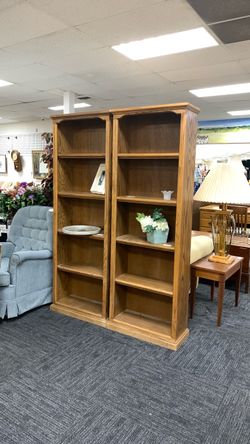 Oak bookshelf