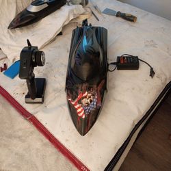 Rc Boat made In Back Yard