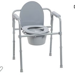 Drive Medical Chair Toilet Bedside 