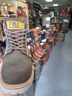 Botas De Piel De México con Casquillo