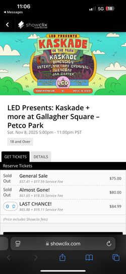 Kaskade In The Park