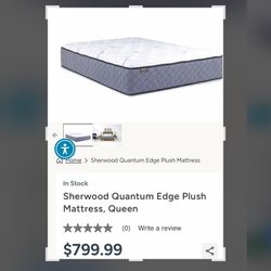 Queen Matress And Box Spring