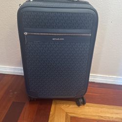Michael Kors black/blue  trolley suitcase