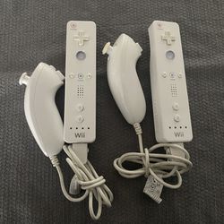Nintendo Wii Controller Nintendo Wii Remote Nintendo Wii U Controller Nintendo Wii U Remote Nintendo Wii Nunchuck 