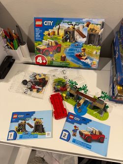 LEGO City 60301 Wildlife Rescue Off-Roader – Box & Instructions
