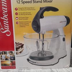 Sunbeam Mixmaster 12 Speed Stand Mixer - New