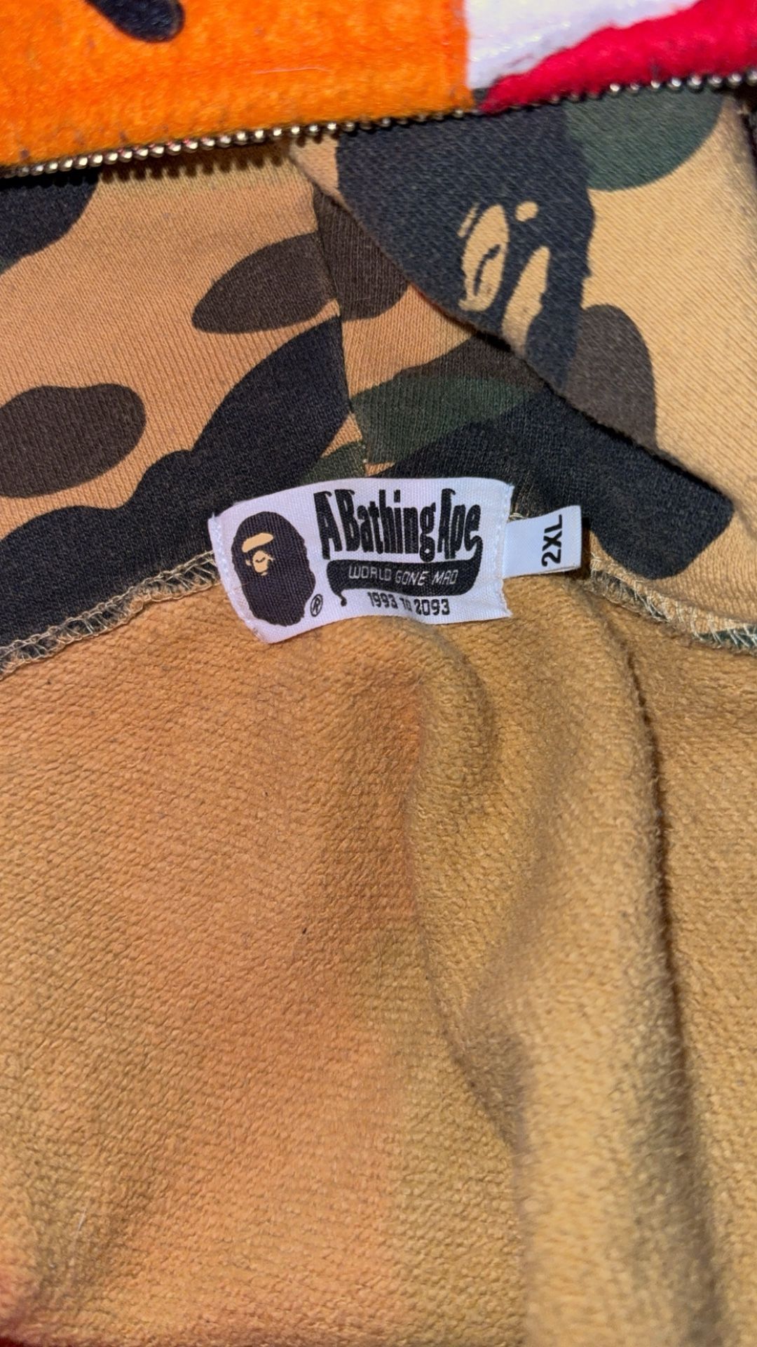 Bape Hoodie full Zip up