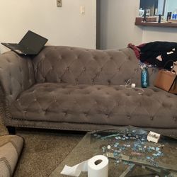 Couch And Matching Love Seat