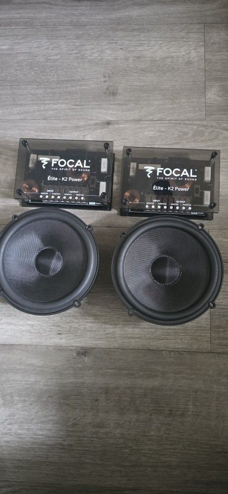 FOCAL XO/ES165KX2 ELITE K2 POWER 2-WAY CROSSOVERS FOR MID SPEAKERS & TWEETERS