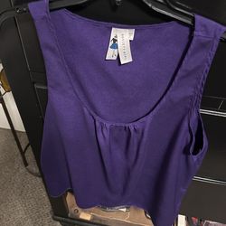 Blouse Purple XL