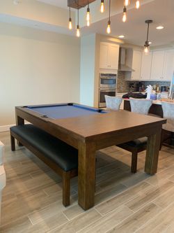 Happy Wife Happy Life Dining Pool Table