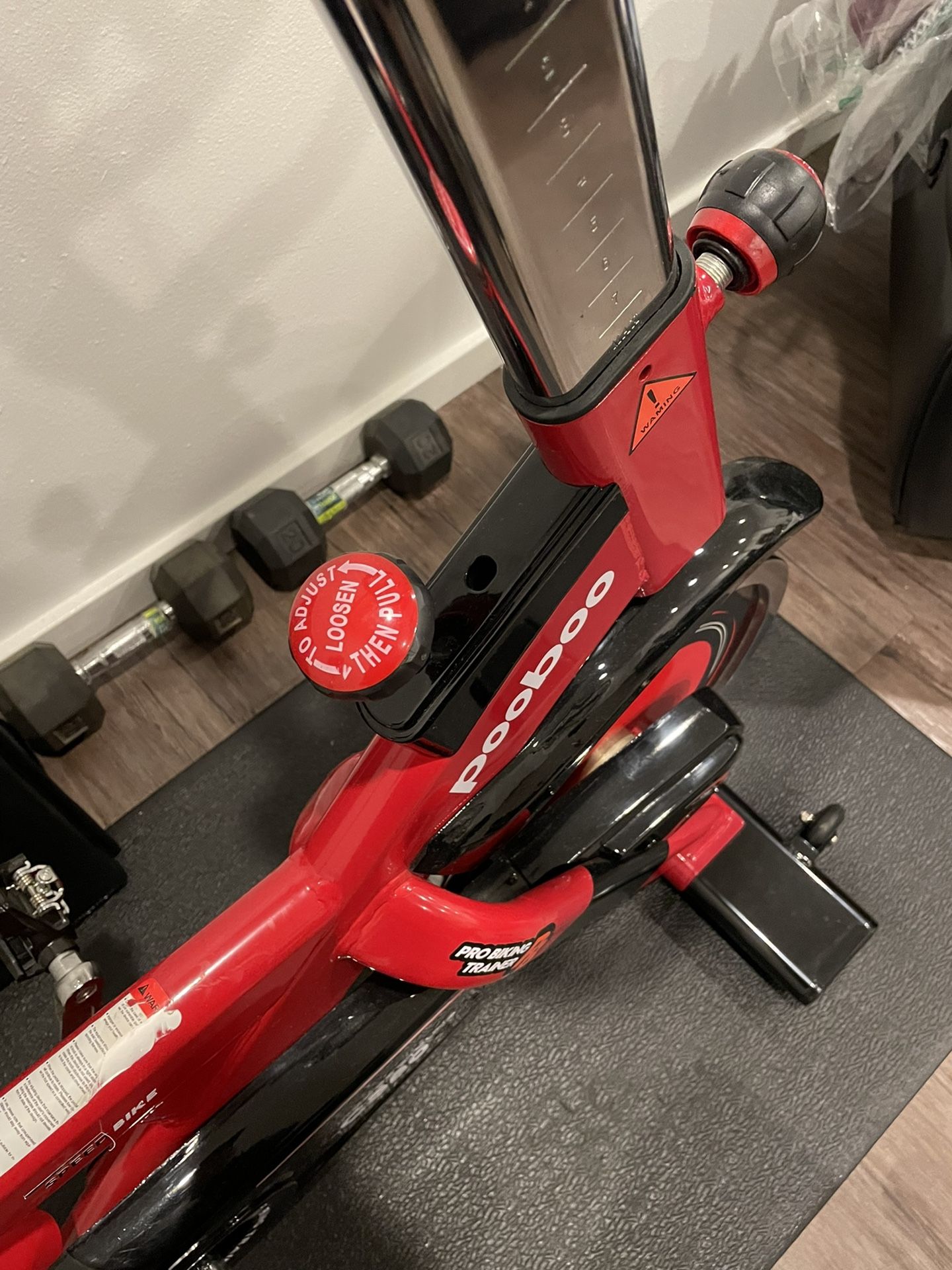 PooBoo C580 Spin Bike for Sale in Los Angeles CA OfferUp