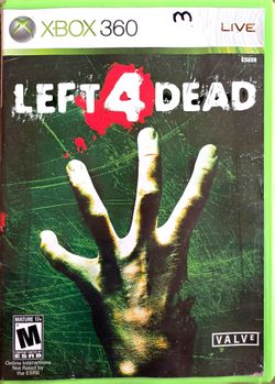 (5 ⭐ Seller) Xbox 360 Left 4 Dead Game Case