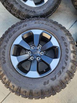 18" RAM REBEL WHEELS RIMS TIRES