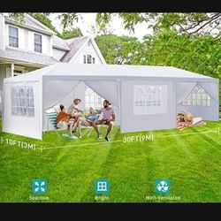 10x 30 wedding party tent outdoor canopy  white FOR SALE