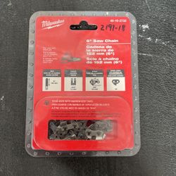 6" Saw Chain