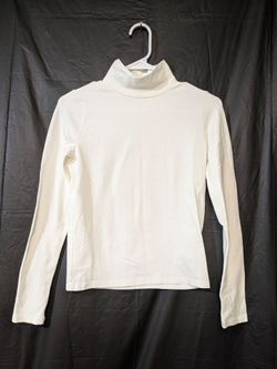 White Turtleneck Long Sleeve
