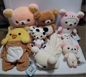 Rilakkuma Plush Toy Stuffed Animal San-X Korilakkuma Kiiroitori 