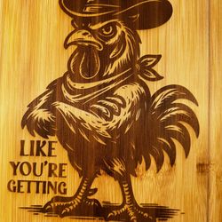 Engraved cutting board