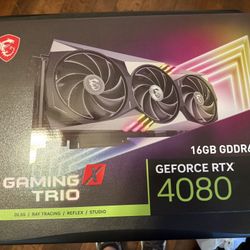 MSI RTX 4080 Gaming Trio