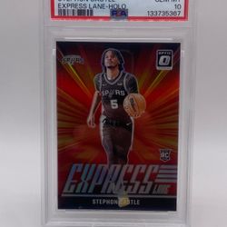 Stephon Castle Optic Express Lane Holo PSA 10 - $80