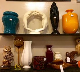 Vintage Haeger Pottery Vases & Statues