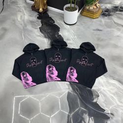 SDL SKIMASK ZIP-UP  SIZE M PINK El Chapo 