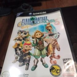 FINAL FANTASY CRYSTAL CHRONICALS AND NINTENDO GAMECUBE PLATINUM CONTROLLER $160 FINAL PRICE