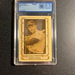 REDUCED-Mickey Mantle 1980 Baseball Legends- Graded 8.5