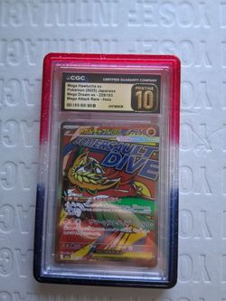 CGC Pirstine 10 Slab Mega hawlucha ex