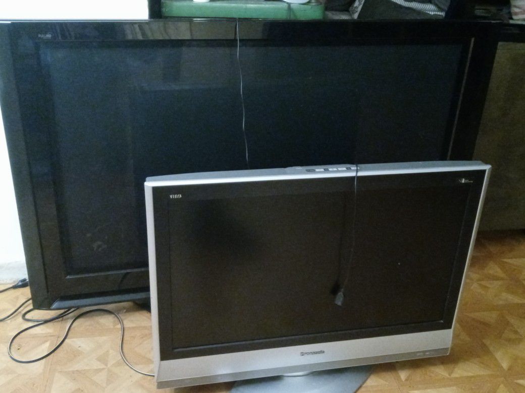 Tv for $75 n big one $100