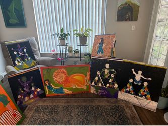 Paintings Acrylics on Canvas