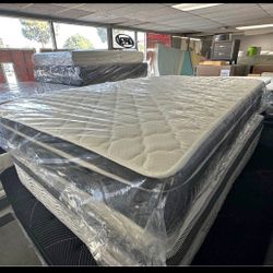 Queen Pillow Top Mattress 