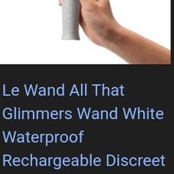 Le Wand Waterproof Full Size ( 🙅‍♀️ Not Some Tiny Weak Toy) Massager Blowout