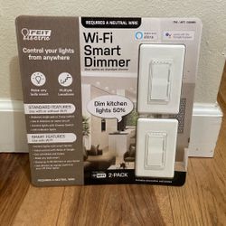 Wi-Fi Smart Dimmer (2-pack)