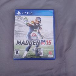 Madden NFL 15 Game For Ps4