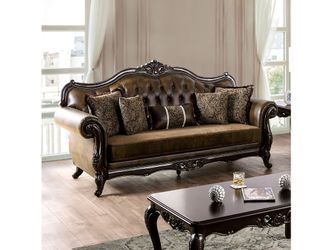 Ensenada Dark Cherry/Brown Sofa