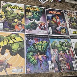 The Totally Awesome Hulk Issues 1, 3-9
