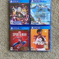 10$ Each PS4 Games 