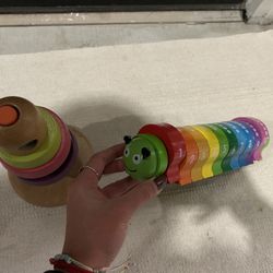 Wooden Stacking Toys - Each $10 or both for $17