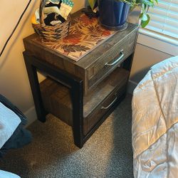 Chest And Two Bedside Tables With Storage 