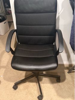 IKEA RENBERGET Swivel Office Chair (Bomstad Black) - Great Condition!